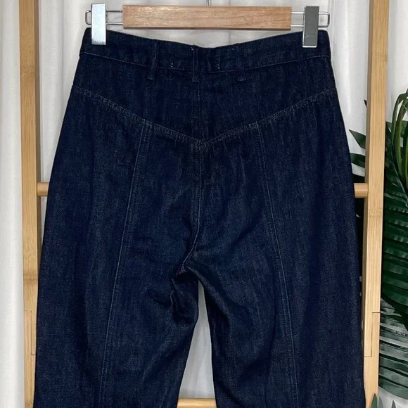 SOLD Country Road Blue Denim Straight Leg Jeans Size 4 - Picture 6 of 9